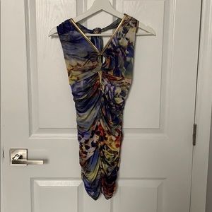 Multi color mini dress